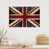 Grunge Gewerkschaft Jack Poster (Küche)