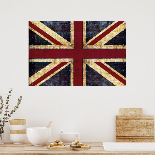 Grunge Gewerkschaft Jack Poster (Küche)