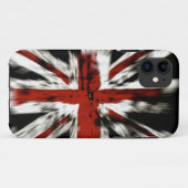 Grunge-Gewerkschafts-Jack iPhone 5 Fall Case-Mate iPhone Hülle (Rückseite (Horizontal))