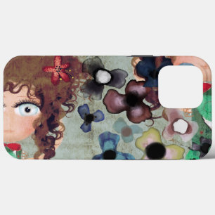 Grunge Girl mit Liebe für Sie ReneeCase-Mate iP Case-Mate iPhone Hülle