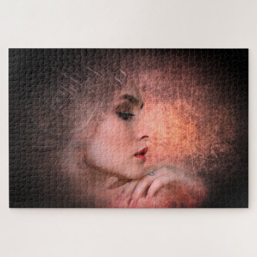 Grunge Girl Puzzle (Horizontal)