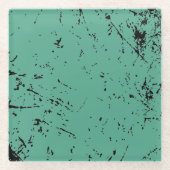 Grunge Glasuntersetzer (Vorderseite)