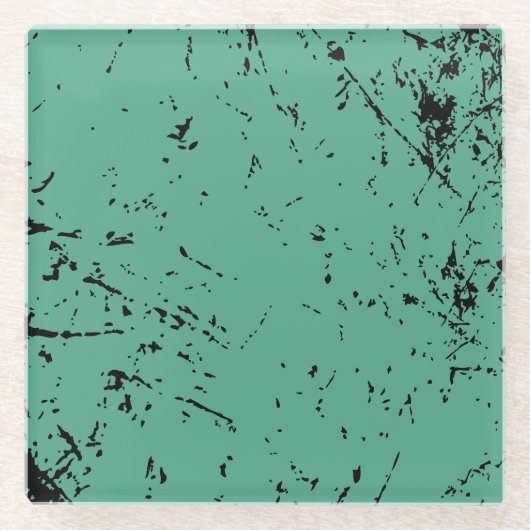 Grunge Glasuntersetzer (Vorderseite)