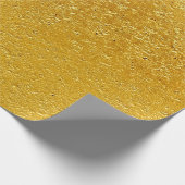 Grunge Gold oder Folie Hintergrund und Textur abst Geschenkpapier (Ecke)