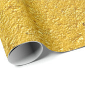 Grunge Gold oder Folie Hintergrund und Textur abst Geschenkpapier (Rolleneckpunkt)