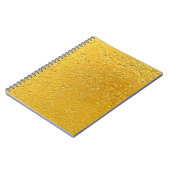 Grunge Gold oder Folie Hintergrund und Textur abst Notizblock (Linke Seite)