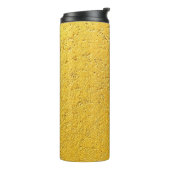 Grunge Gold oder Folie Hintergrund und Textur abst Thermosbecher (Nach links gedreht)