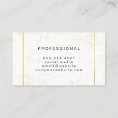 Grunge/Goldschmiede Visitenkarte (Rückseite)