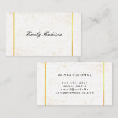 Grunge/Goldschmiede Visitenkarte (Vorne/Hinten)