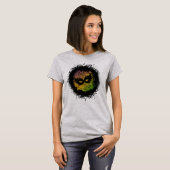 Grunge Goth Mardi Gras T-Shirt (Vorne ganz)