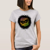 Grunge Goth Mardi Gras T-Shirt (Vorderseite)