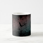 Grunge-Goth-Vater mit Skulls und Bat Kaffeetasse (Mittel)