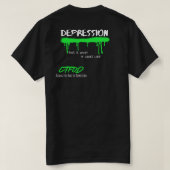 Grunge & Grace - "Fuck Depression" x FKDPRSN Art T-Shirt (Design Rückseite)