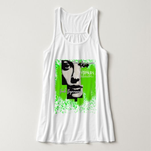 Grunge & Grace - "Fuck Depression" x FKDPRSN Tank Top (Design Vorderseite)