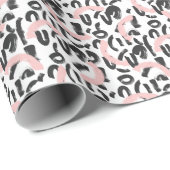 Grunge Graffiti: Kunst Pinselstriche. Geschenkpapier (Rolleneckpunkt)