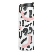 Grunge Graffiti: Kunst Pinselstriche. Thermosbecher (Nach links gedreht)