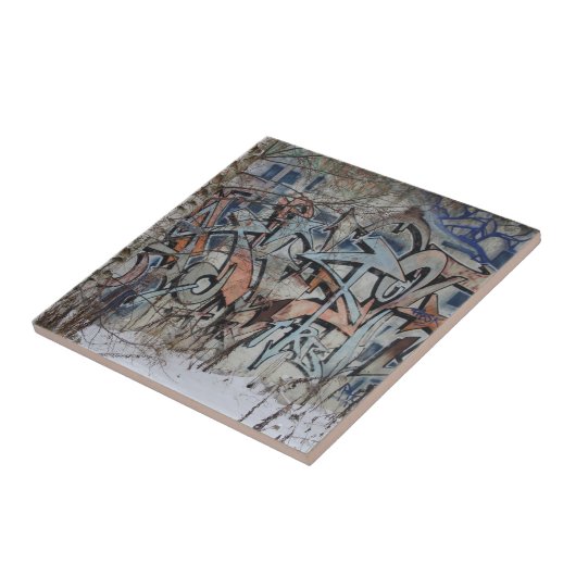 Grunge Graffiti Wall Fliese (Seite)