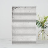 Grunge Graphic Stationery - ausgekleidet Briefpapier (Stehend Vorderseite)