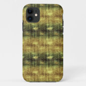 Grunge Green Gold Case-Mate iPhone Hülle (Rückseite)