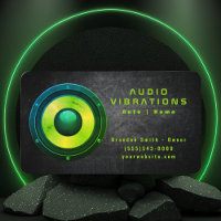 Grunge Green Lautsprecher Car Audio Stereo Install