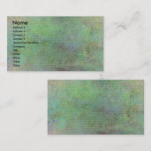 Grunge Green Texture Visitenkarte (Vorne/Hinten)