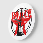 Grunge Große Wanduhr (Winkel)