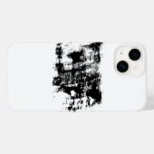 Grunge, Grunge, Textur, Text, einfarbig Case-Mate iPhone Hülle (Rückseite (Horizontal))