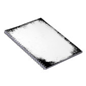 Grunge grunges, bedrücktes Foto Notizblock (Rechte Seite)