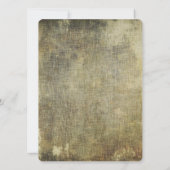 Grunge Grußkarte | Americana Michigan Karte (Rückseite)