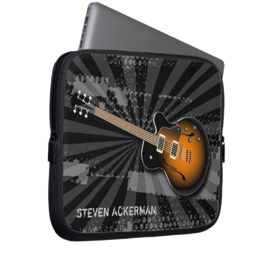 Grunge Guitar Burst Electronics Sleeve (Vorne Rechts)