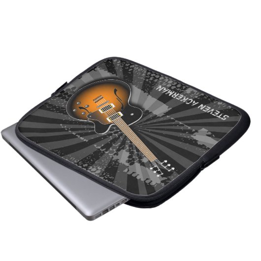 Grunge Guitar Burst Electronics Sleeve (Vorne Knopf)