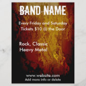 Grunge Guitar Flyer (Vorne)