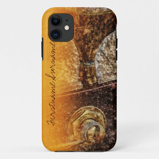 Grunge Guitar Tuner Music iPhone Case-Mate Hülle (Rückseite)