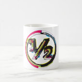 Grunge Halbsymbolcoffee-Tasse Kaffeetasse (Mittel)