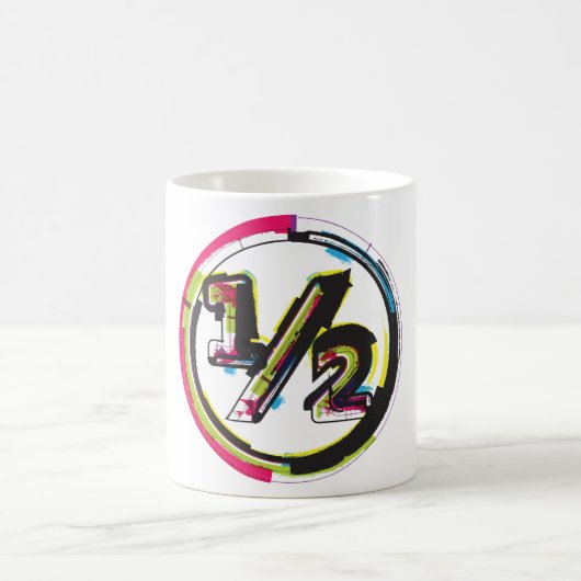 Grunge Halbsymbolcoffee-Tasse Kaffeetasse (Mittel)