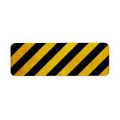 Grunge-Hazard-Streifen (Vorne)