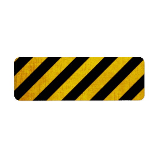 Grunge-Hazard-Streifen (Vorne)