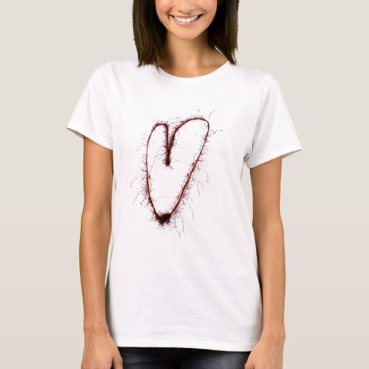 Grunge Heart Shirt (Vorderseite)
