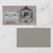 Grunge Heraldry Visitenkarte (Vorne/Hinten)