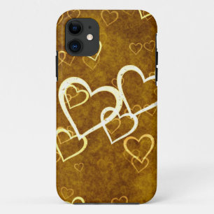 Grunge-Herzen Case-Mate iPhone Hülle
