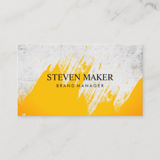 Grunge Hintergrund | Ausdrückliche Bürste Visitenkarte (Vorderseite)