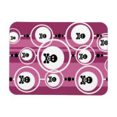 Grunge Hintergrund Magnet (Horizontal)