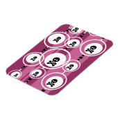 Grunge Hintergrund Magnet (Linke Seite)