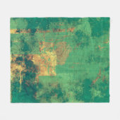 Grunge Hintergrund mit Vintagem Grafikdesign Fleecedecke (Vorderseite (Horizontal))