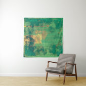 Grunge Hintergrund mit Vintagem Grafikdesign Wandteppich (Beispiel (Horizontal))