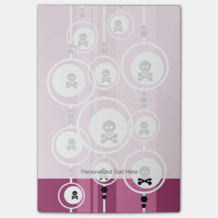 Grunge Hintergrund Post-it Klebezettel