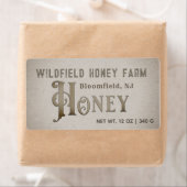 Grunge HONEY Farm Market Label Honeycomb (Insitu)