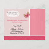 Grunge Hörklasse Einladungen (Rückseite)