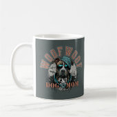 Grunge Hund Mama Kaffeetasse (Links)
