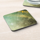 Grunge in Green Untersetzer (Linke Seite)